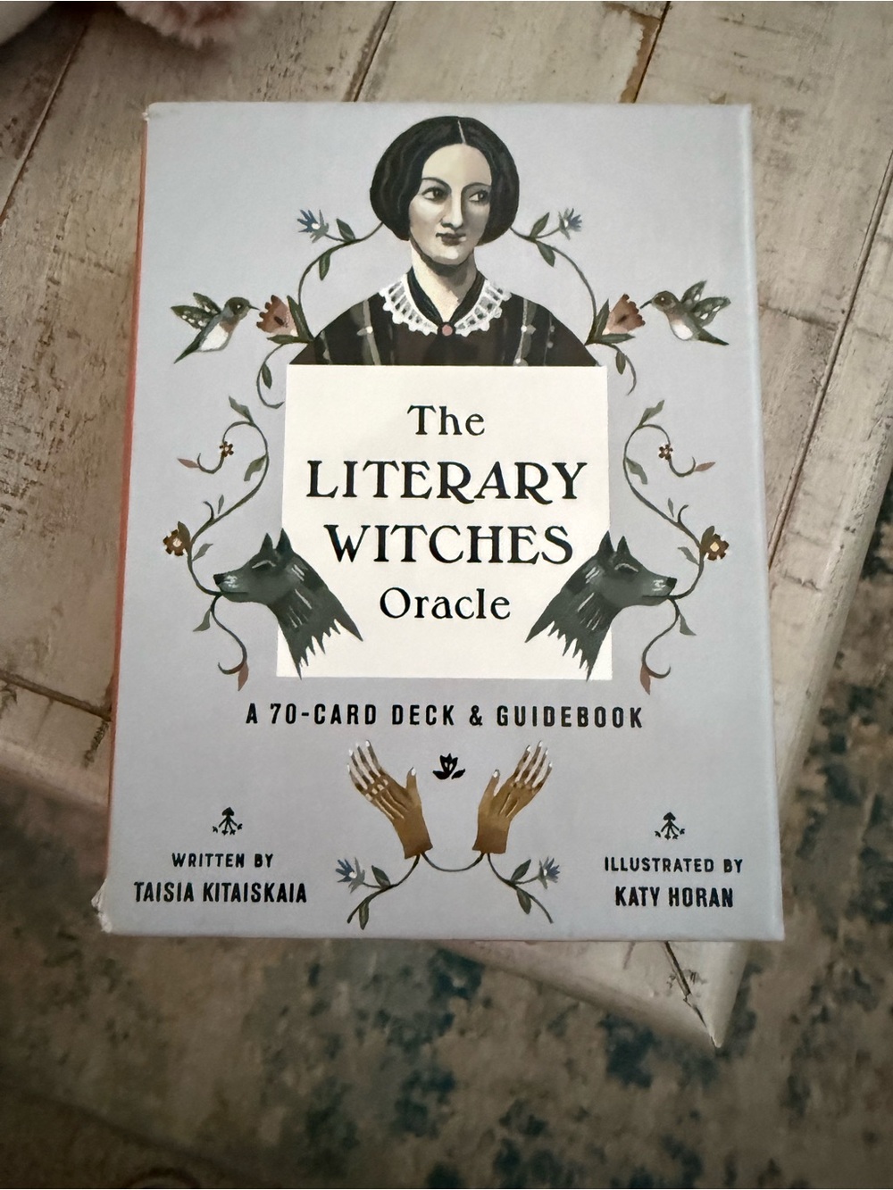 The Literary Witches Oracle Deck - Illustrated Tarot-Style Card Set